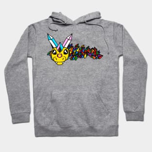 Progress Pride Fidget Crystal Dragon Hoodie